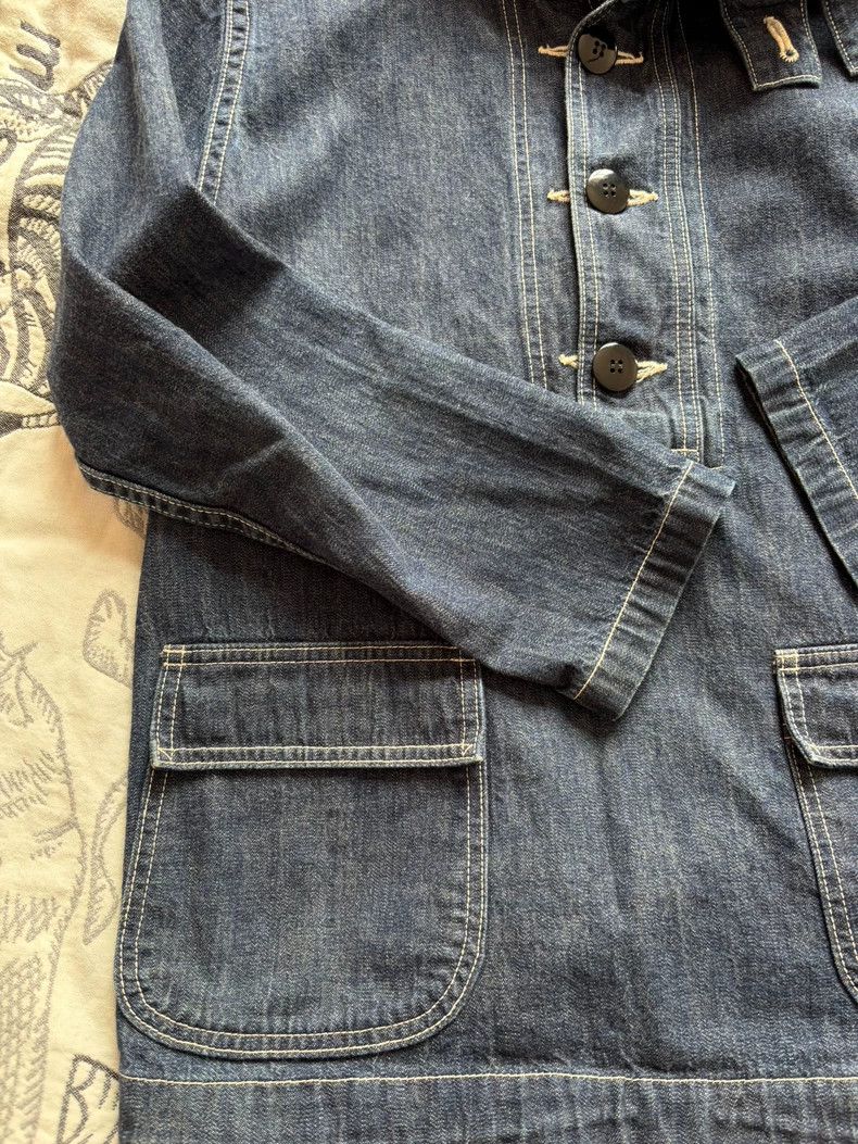The Real McCoy's Real McCoy Denim Hoodie with Hooded Design- DMC Size US S / EU 44-46 / 1 - 5 Thumbnail