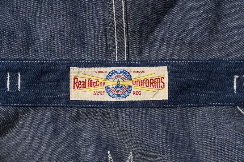 The Real McCoy's The Real McCoy's Navy Denim Hooded Jacket- DMC Size US M / EU 48-50 / 2 - 4 Thumbnail
