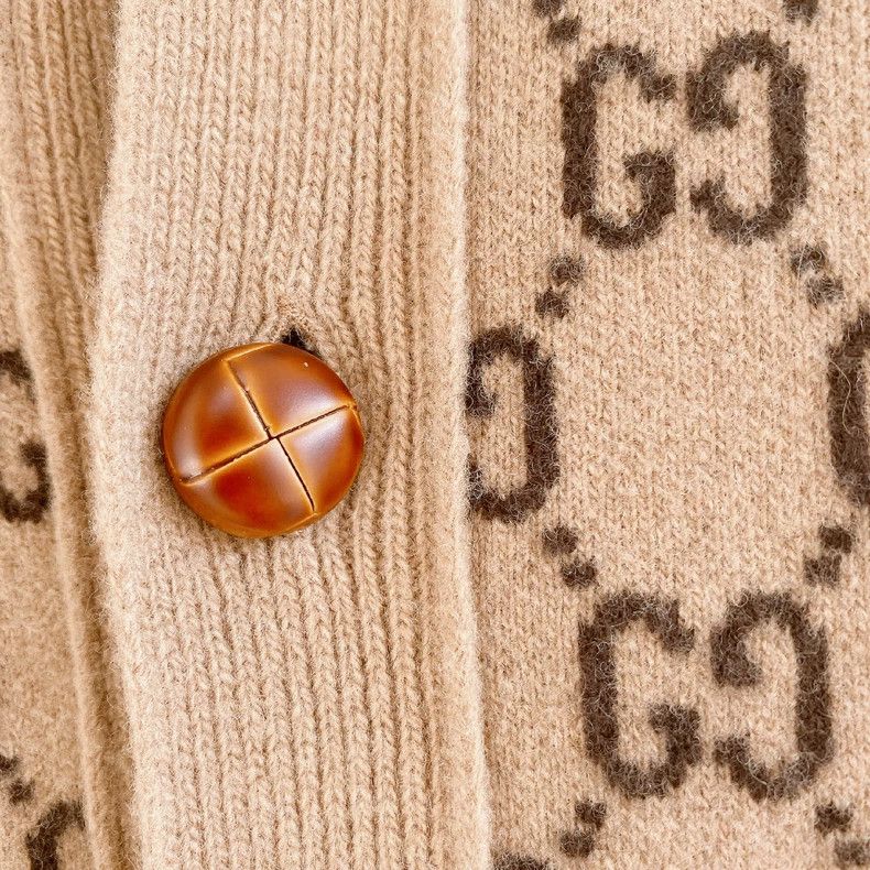 Gucci GUCCI Double G Knit Cardigan- DMC Size US XS / EU 42 / 0 - 5 Thumbnail