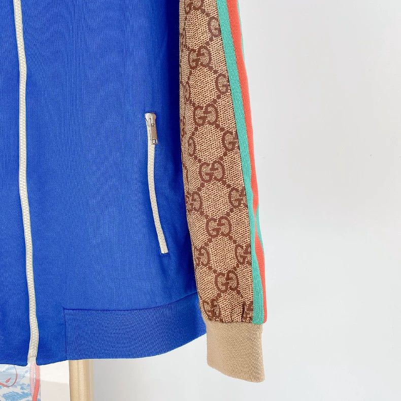 Gucci Gucci Multicolor Logo Print Jacket- DMC Size US M / EU 48-50 / 2 - 5 Thumbnail