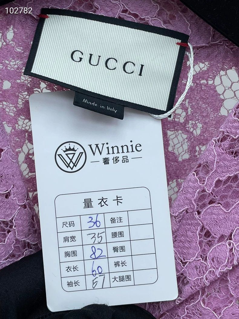 Gucci Gucci Pink Lace Top- DMC Size US S / EU 44-46 / 1 - 5 Thumbnail