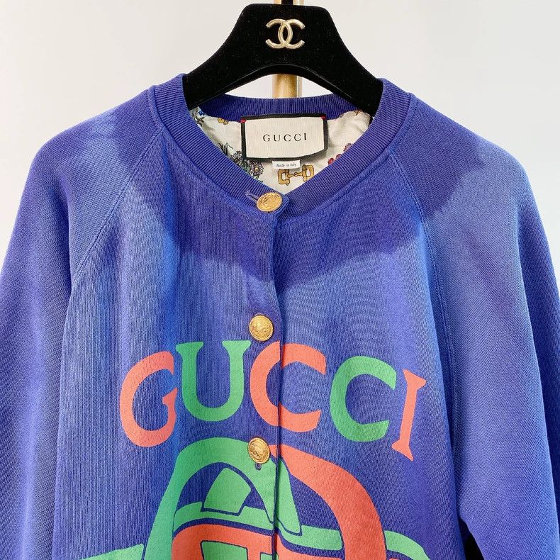 Gucci Gucci Blue Jacket Size XS- DMC Size US XS / EU 42 / 0 - 3 Thumbnail