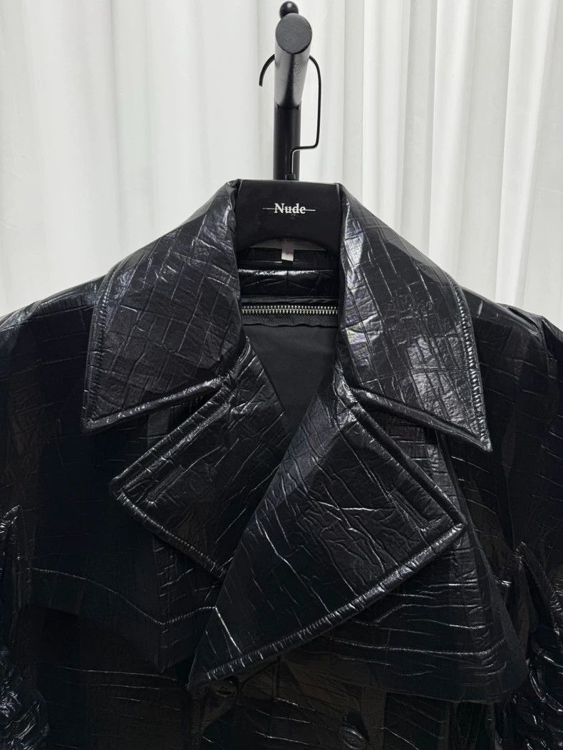 Walter Van Beirendonck Walter Van Beirendonck Oversized Black Raincoat- DMC Size US L / EU 52-54 / 3 - 3 Thumbnail