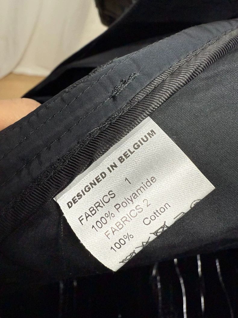 Walter Van Beirendonck Walter Van Beirendonck Oversized Black Raincoat- DMC Size US L / EU 52-54 / 3 - 9 Thumbnail