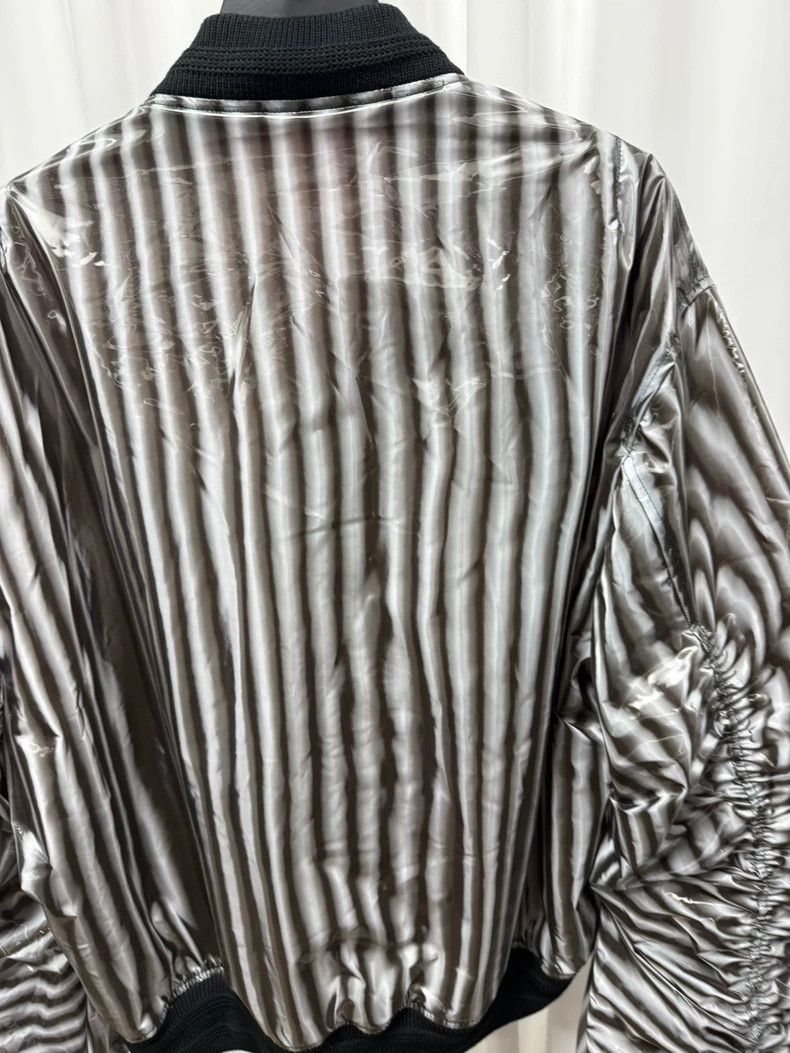 Walter Van Beirendonck Walter Van Beirendonck 3D Striped Bomber Jacket- DMC Size US L / EU 52-54 / 3 - 7 Thumbnail
