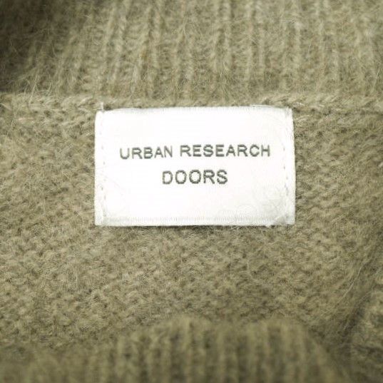 Other Other URBAN RESEARCH DOORS Hairy Wool Knitwear Natural Material Tops DR07-22M720 DUTY FREE for USA Size ONE SIZE - 7 Thumbnail