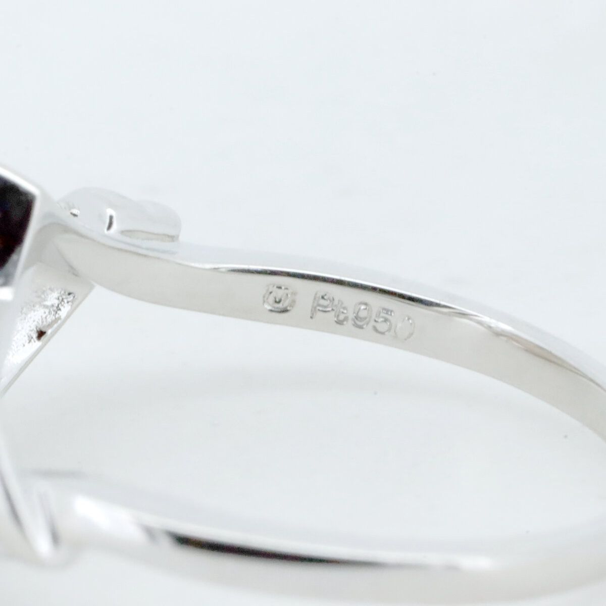 Mikimoto Mikimoto Mikimoto Pearl Pt950 Diamond Ring Metal Ring Size ONE SIZE - 4 Thumbnail