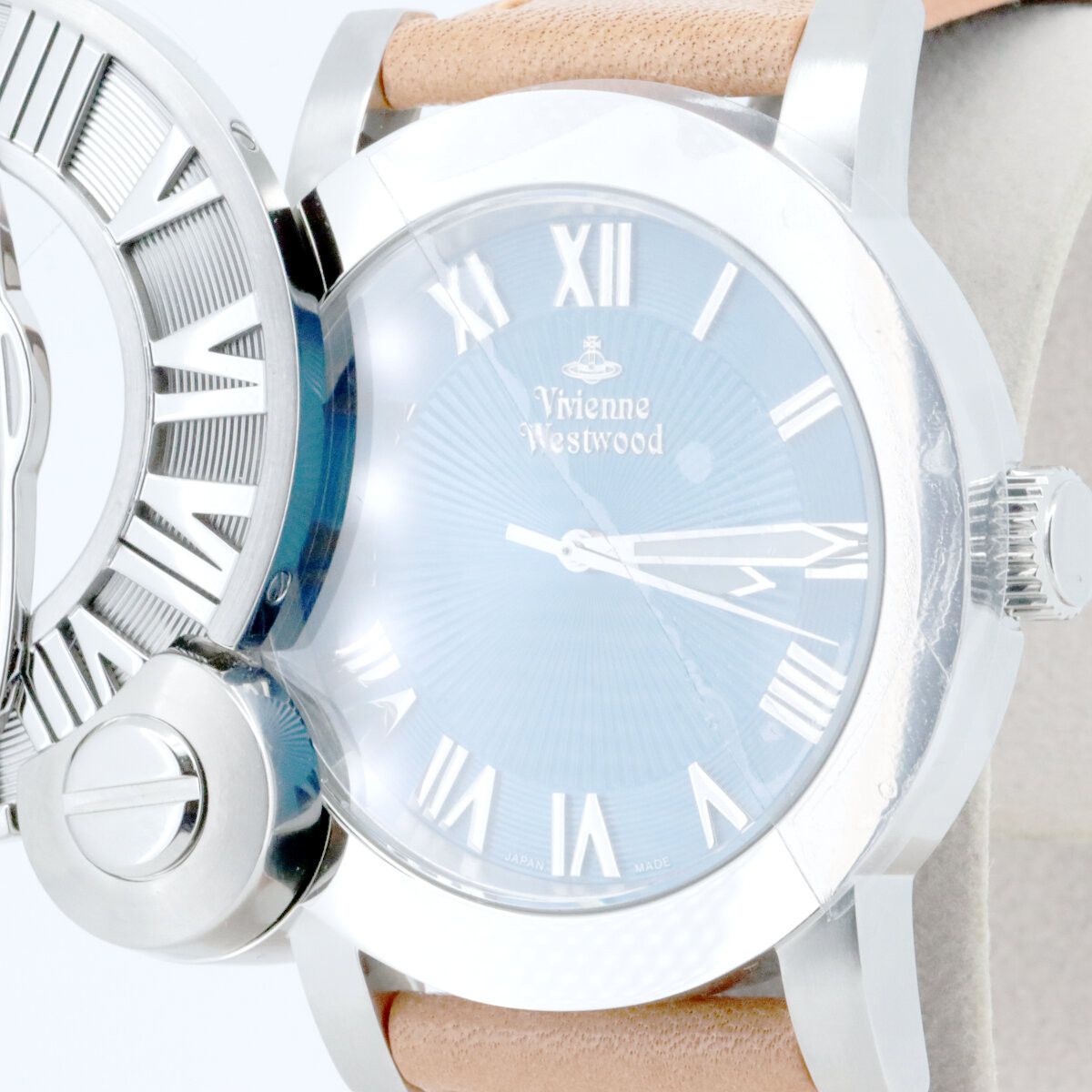 Vivienne Westwood Vivienne Westwood Vivienne Westwood CAGE2 Stainless Steel Metal Quartz VW20F1-62 Size ONE SIZE - 2 Thumbnail