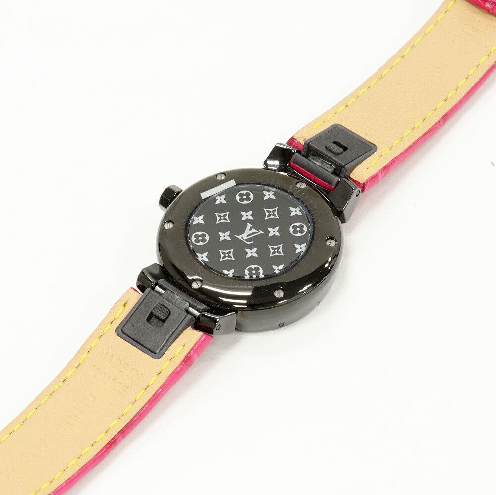 Louis Vuitton Louis Vuitton Louis Vuitton Tambour Stainless Steel Metal Quartz QA047Z Size ONE SIZE - 2 Thumbnail