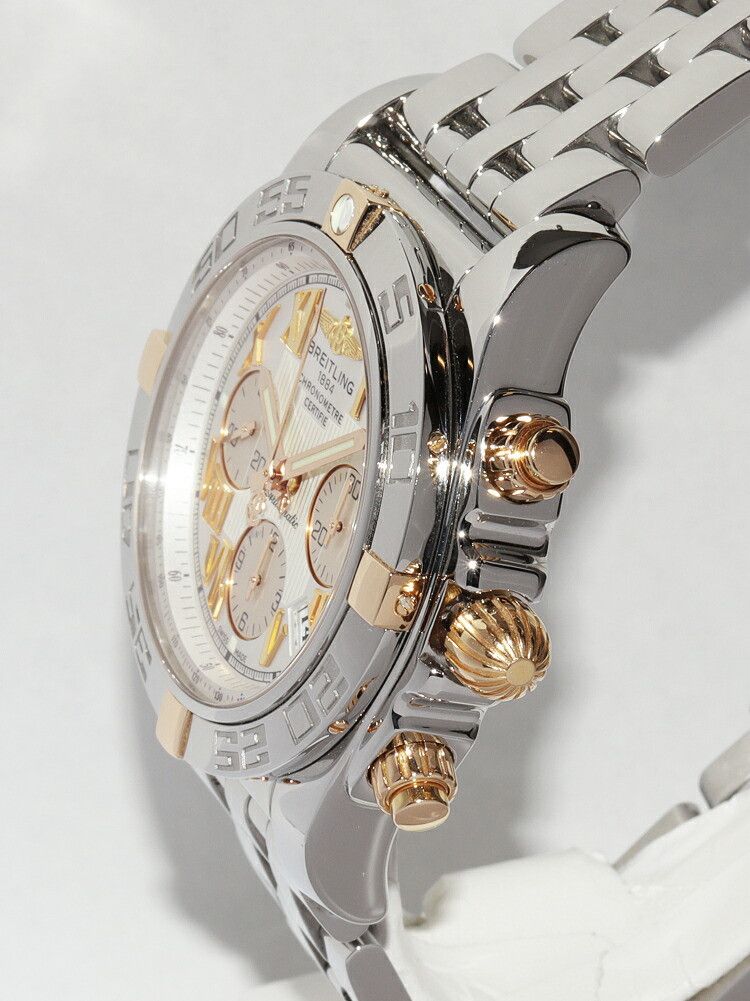 Breitling Breitling Chronomat Au750 Stainless Steel Calfskin Automatic IB0110 Miscellaneous