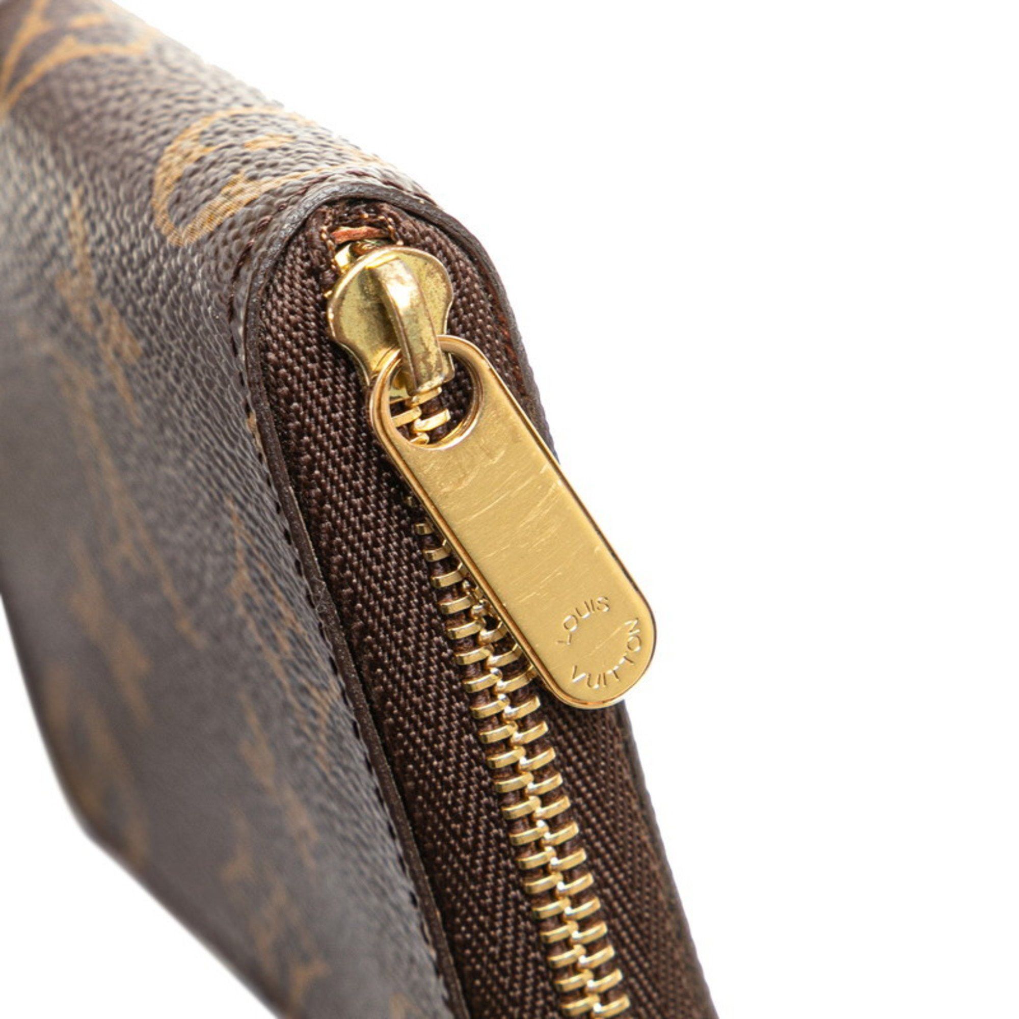 Louis Vuitton Louis Vuitton Monogram Zippy Coin Purse Case M60067 Brown PVC Leather Women's LOUIS VUITTON Size ONE SIZE - 7 Thumbnail