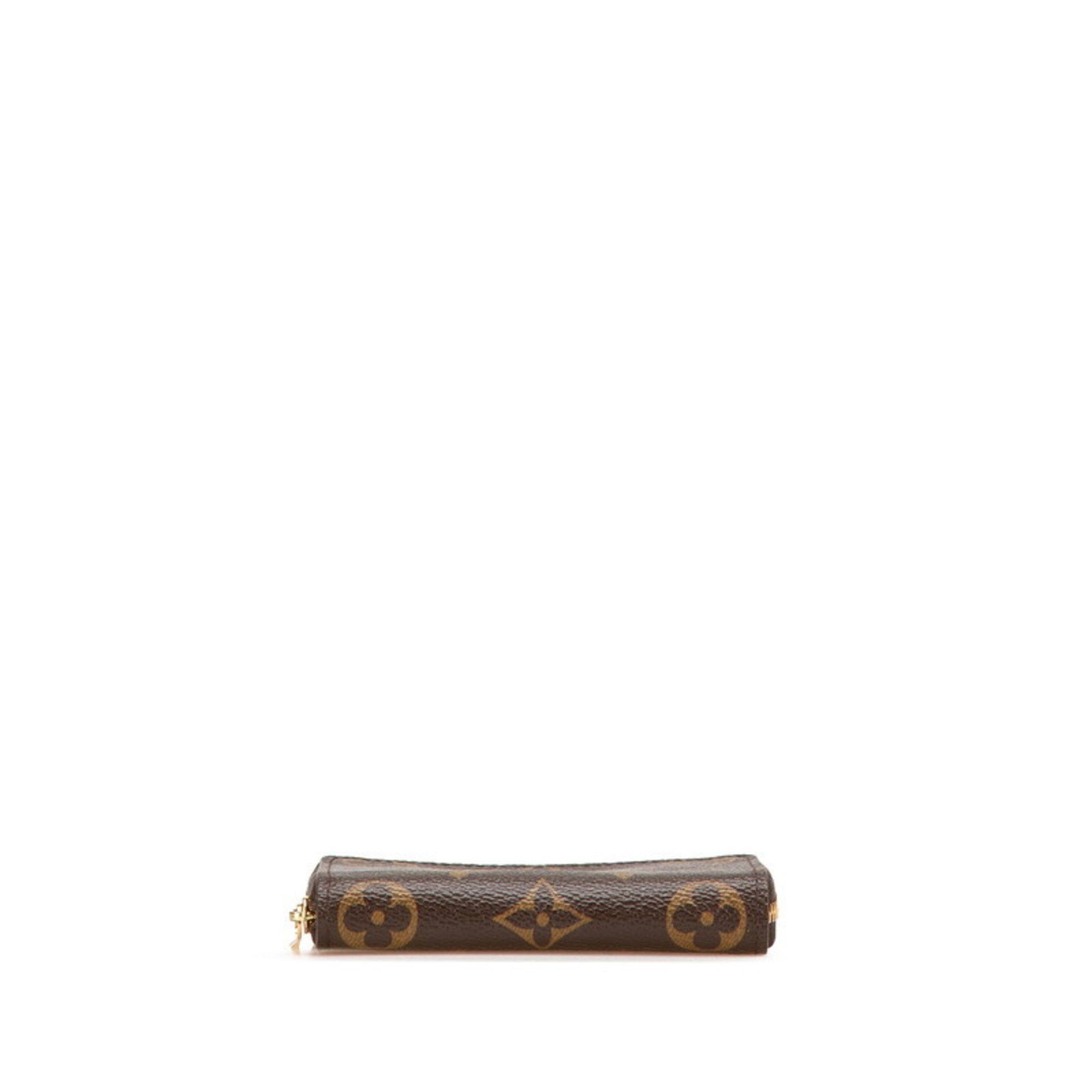 Louis Vuitton Louis Vuitton Monogram Zippy Coin Purse Case M60067 Brown PVC Leather Women's LOUIS VUITTON Size ONE SIZE - 3 Thumbnail
