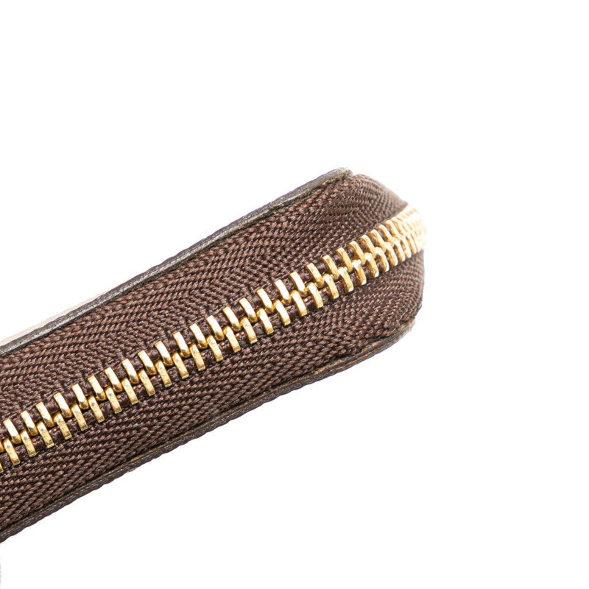 Louis Vuitton Louis Vuitton Monogram Zippy Coin Purse Case M60067 Brown PVC Leather Women's LOUIS VUITTON Size ONE SIZE - 4 Thumbnail