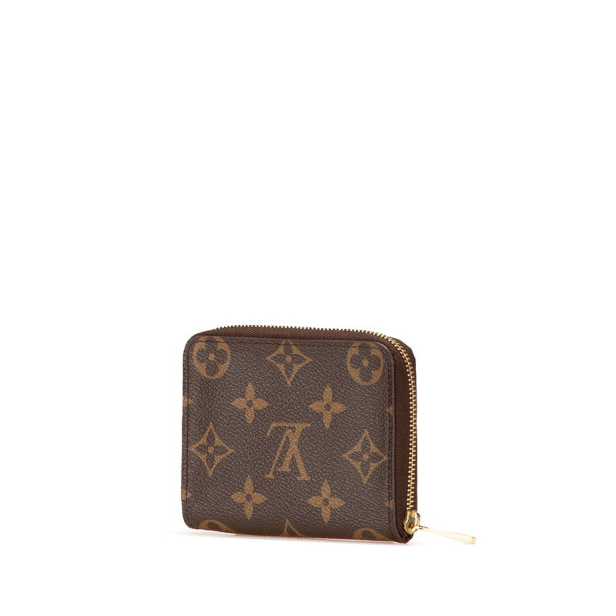 Louis Vuitton Louis Vuitton Monogram Zippy Coin Purse Case M60067 Brown PVC Leather Women's LOUIS VUITTON Size ONE SIZE - 2 Thumbnail