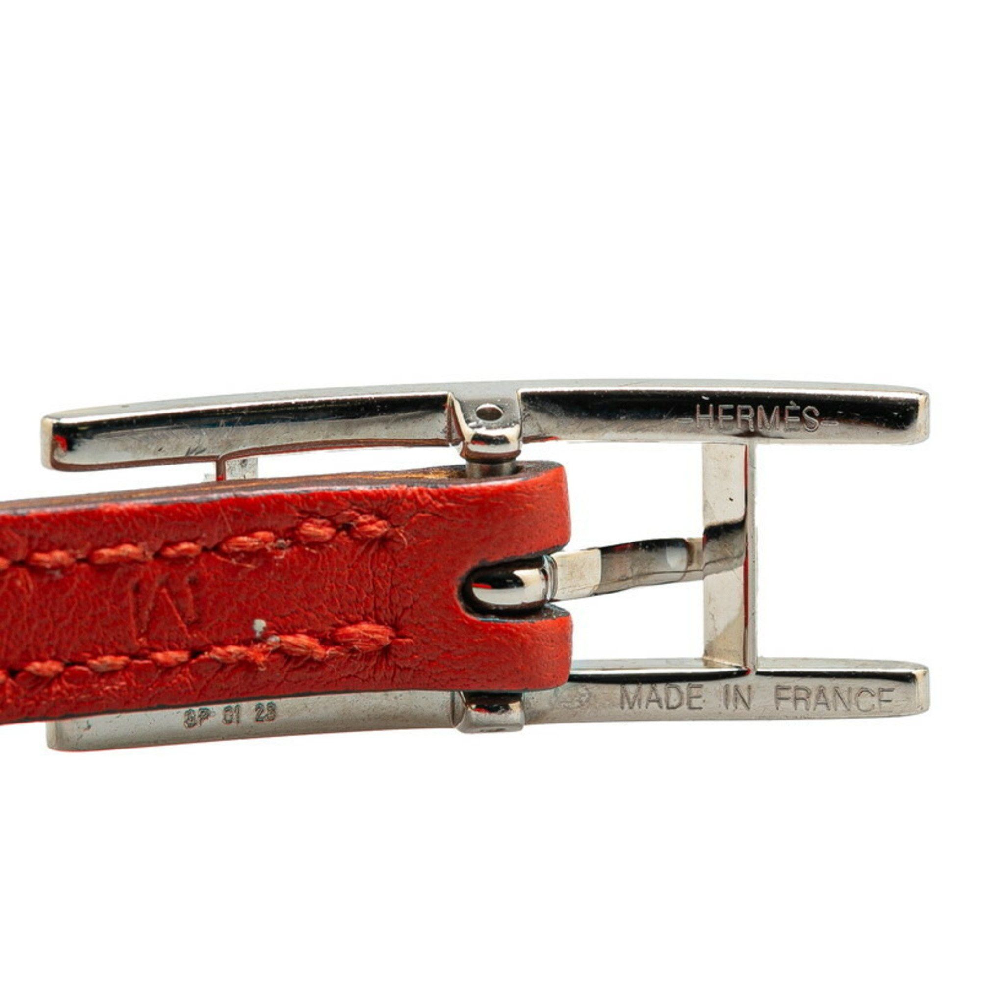 Hermes Hermes API3 Long Bracelet Orange Brown Swift Women's HERMES Size ONE SIZE - 4 Thumbnail