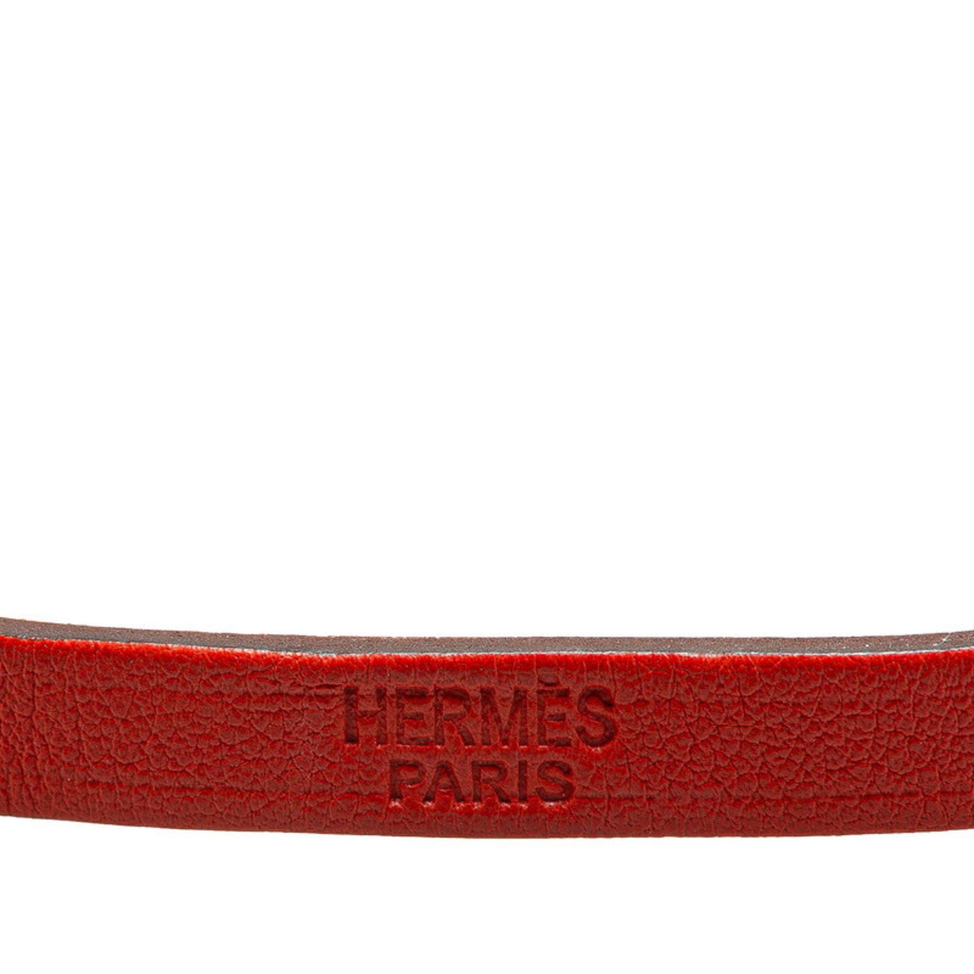 Hermes Hermes API3 Long Bracelet Orange Brown Swift Women's HERMES Size ONE SIZE - 6 Thumbnail