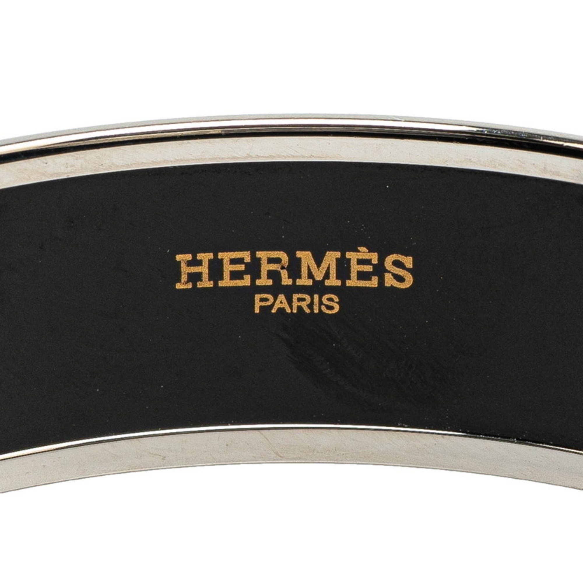 Hermes Hermes enamel bangle silver green multicolor metal women's HERMES Size ONE SIZE - 5 Thumbnail