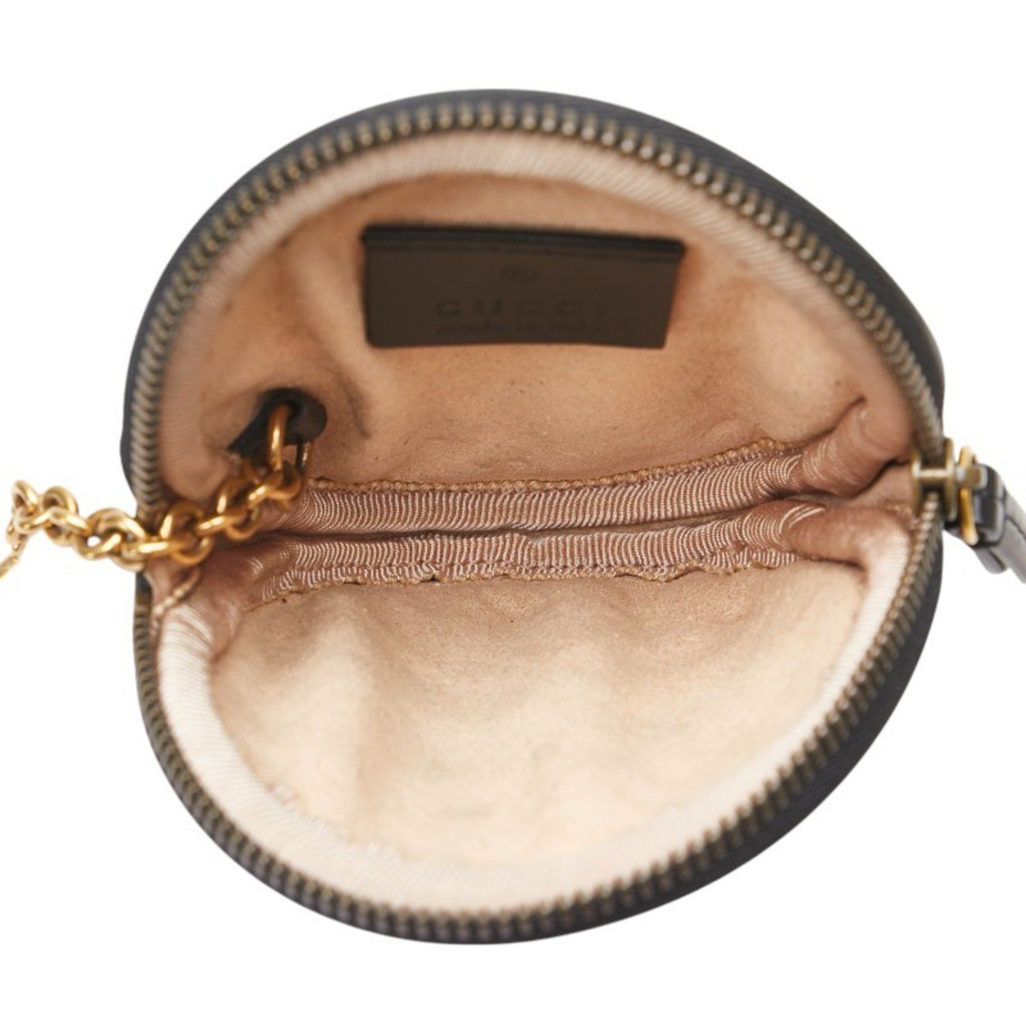 Gucci Gucci GG Marmont Heart Coin Case 575160 Black Leather Women's GUCCI Size ONE SIZE - 5 Thumbnail
