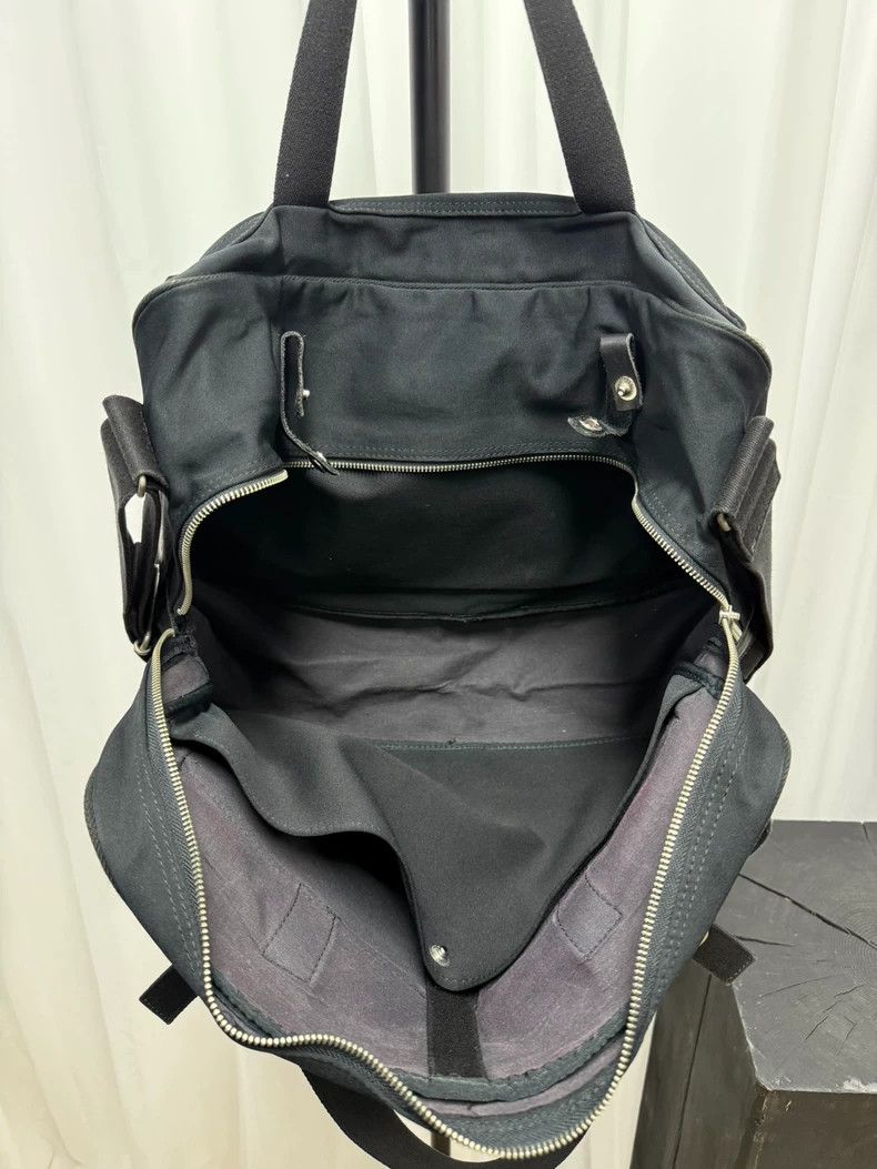 Yohji Yamamoto Yohji Yamamoto Workshop Handbag Black- DMC Size ONE SIZE - 7 Thumbnail