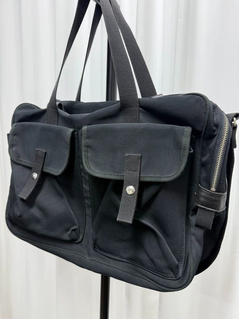Yohji Yamamoto Yohji Yamamoto Workshop Handbag Black- DMC Size ONE SIZE - 2 Thumbnail