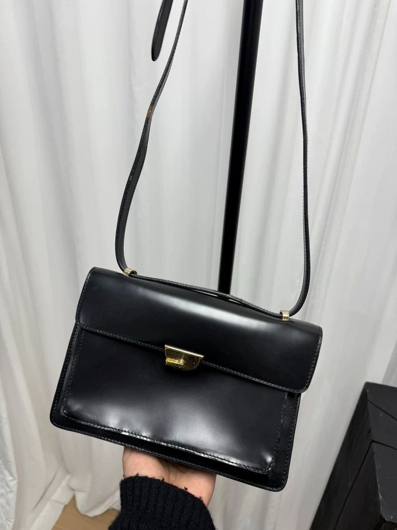 Dries Van Noten Dries Van Noten Square Gold Buckle Bag- DMC Size ONE SIZE - 6 Thumbnail
