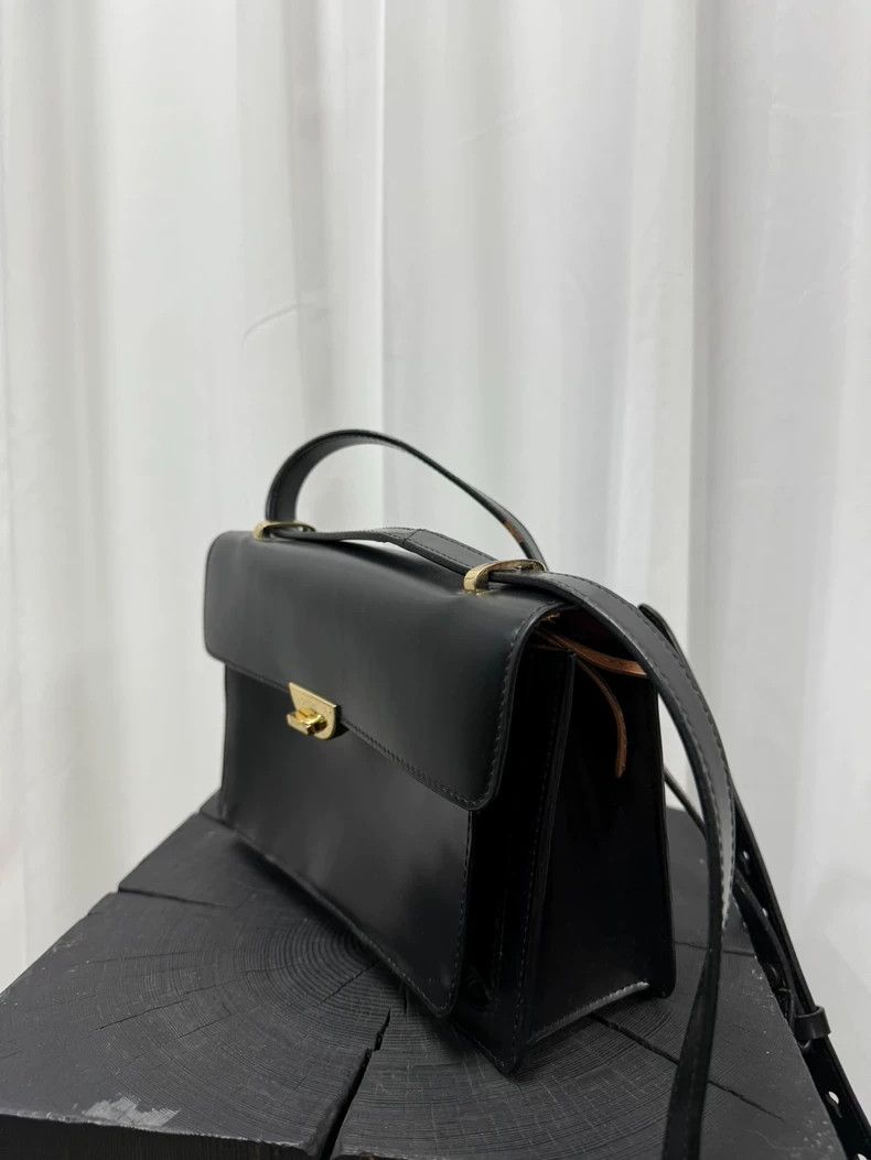 Dries Van Noten Dries Van Noten Square Gold Buckle Bag- DMC Size ONE SIZE - 3 Thumbnail