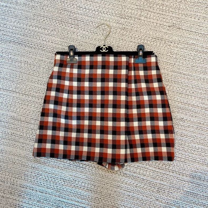 Dior Dior Plaid Shorts Size 38- DMC Size US 38 / EU 54 - 2 Thumbnail