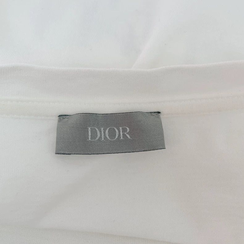 Dior Dior White Logo Short Sleeve T-Shirt- DMC Size US S / EU 44-46 / 1 - 6 Thumbnail