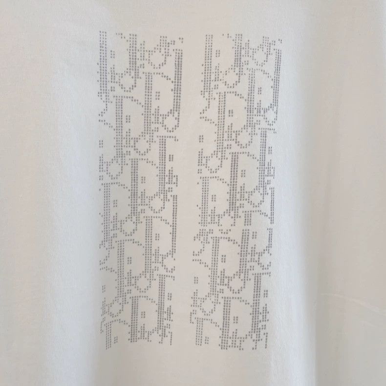Dior Dior White Logo Short Sleeve T-Shirt- DMC Size US S / EU 44-46 / 1 - 4 Thumbnail