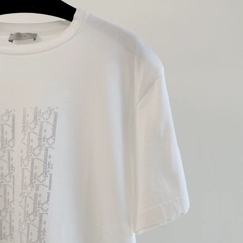 Dior Dior White Logo Short Sleeve T-Shirt- DMC Size US S / EU 44-46 / 1 - 3 Thumbnail