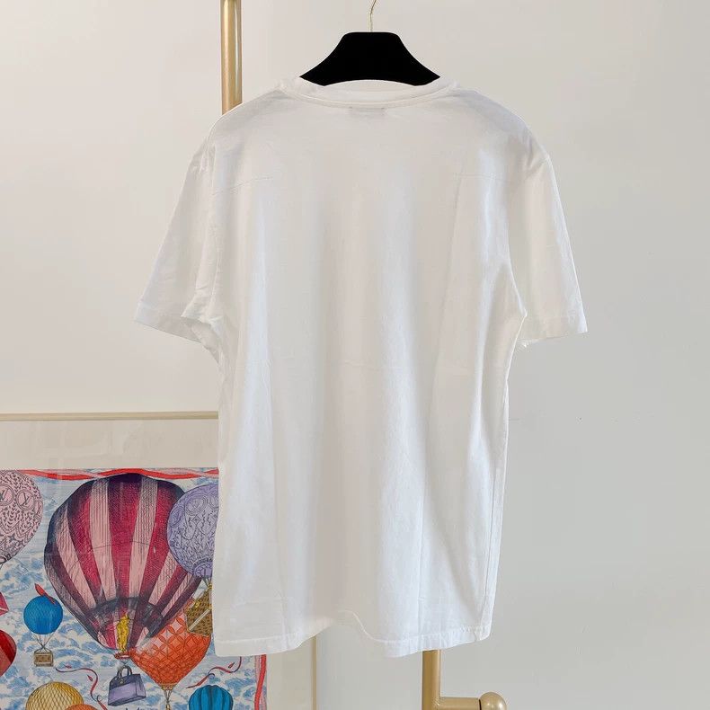 Dior Dior White Logo Short Sleeve T-Shirt- DMC Size US S / EU 44-46 / 1 - 2 Thumbnail