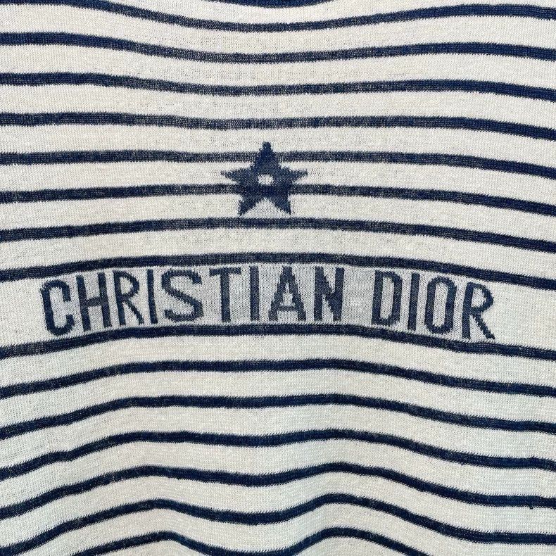 Dior Dior Gray Graphic Long Sleeve Knit Shirt- DMC Size US M / EU 48-50 / 2 - 5 Thumbnail