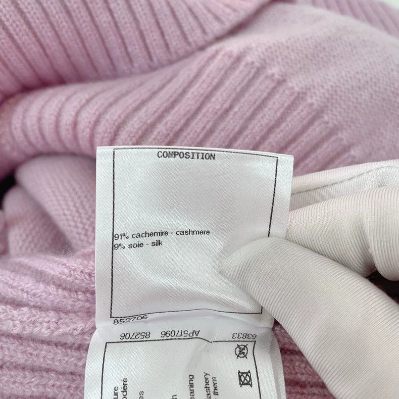 Chanel Chanel Light Purple Knitted Dress with Pockets- DMC Size US 38 / EU 54 - 7 Thumbnail