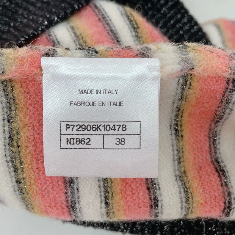Chanel Chanel Striped Knit Top with Elasticity- DMC Size US M / EU 48-50 / 2 - 6 Thumbnail