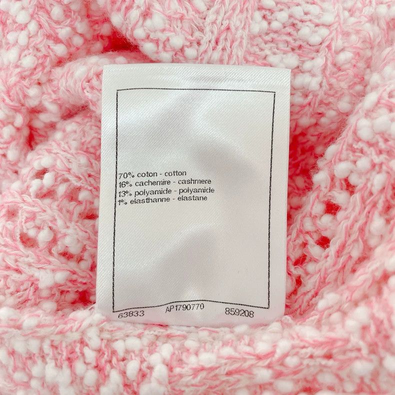 Chanel Chanel Pink Knit Dress with Tags- DMC Size US 36 / EU 52 - 7 Thumbnail