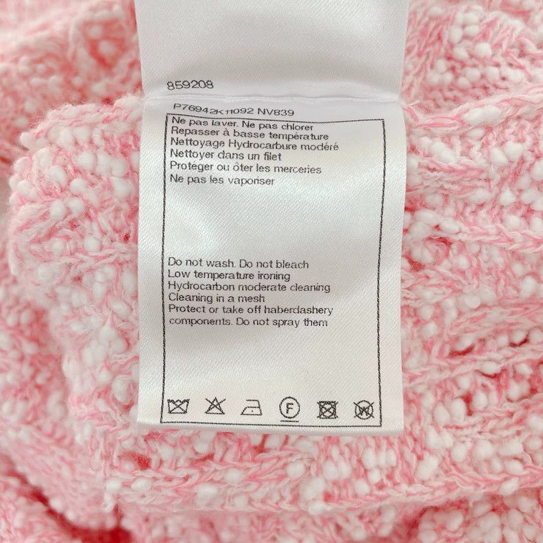 Chanel Chanel Pink Knit Dress with Tags- DMC Size US 36 / EU 52 - 6 Thumbnail