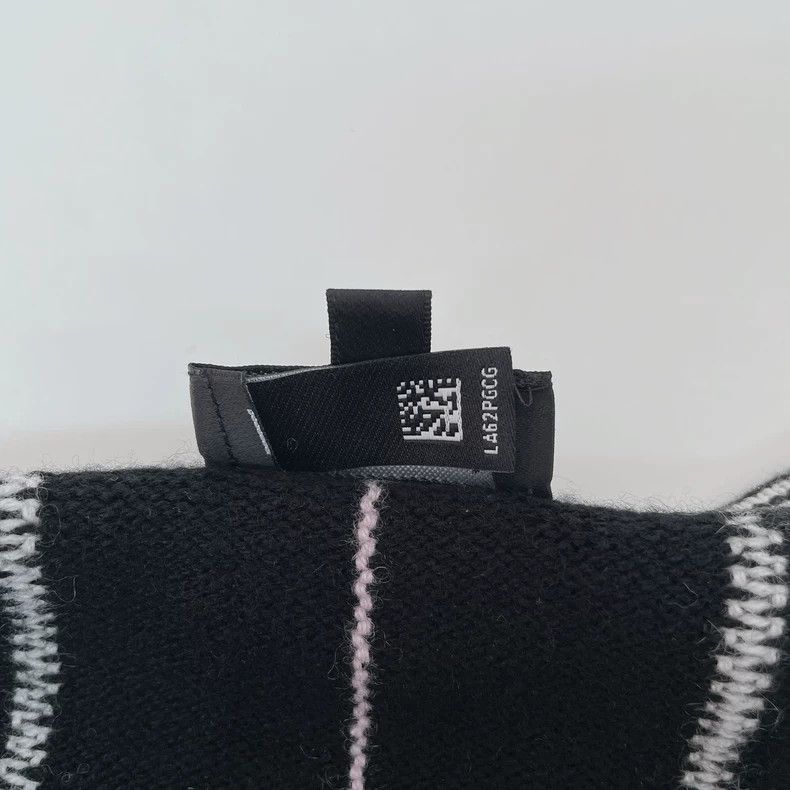 Chanel CHANEL Black and White Striped Knit Top- DMC Size US S / EU 44-46 / 1 - 7 Thumbnail