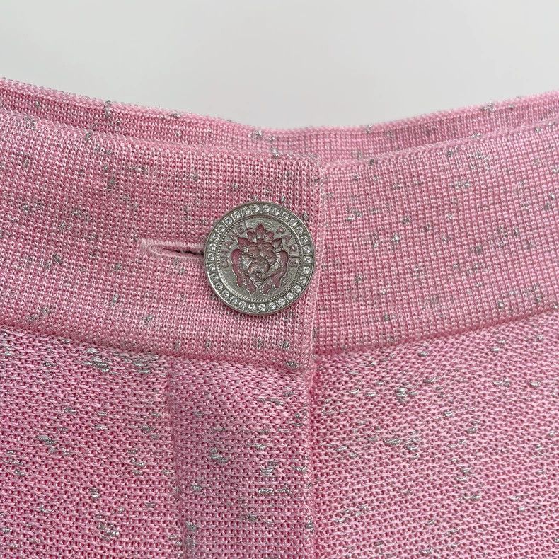Chanel Chanel Pink Casual Pants for Women- DMC Size US 38 / EU 54 - 5 Thumbnail