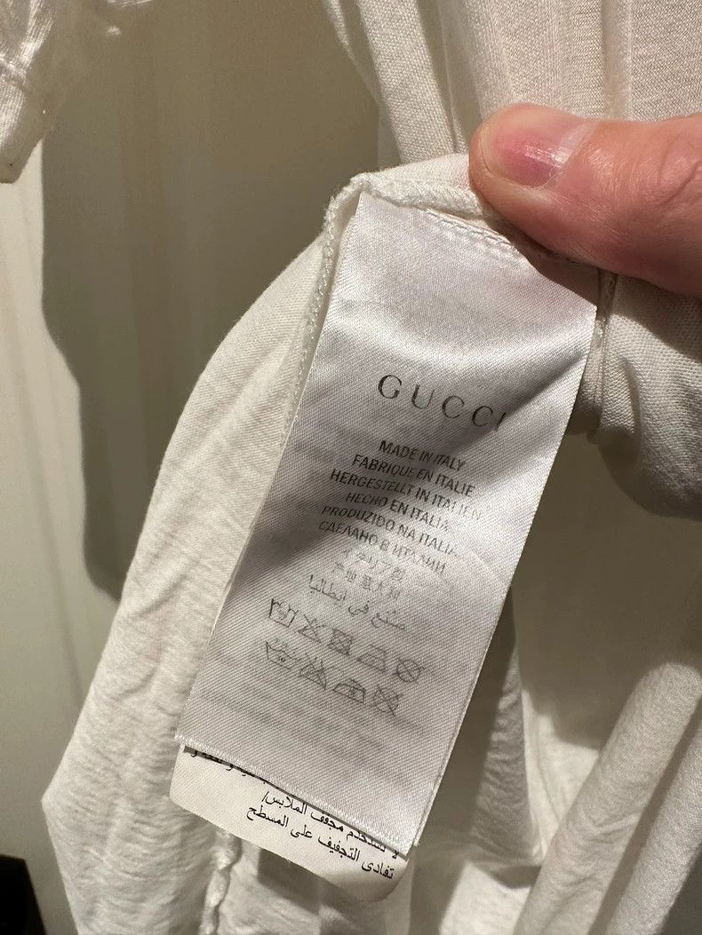 Gucci Gucci Vintage Logo T-Shirt with Floral Embroidery- DMC Size US M / EU 48-50 / 2 - 9 Thumbnail