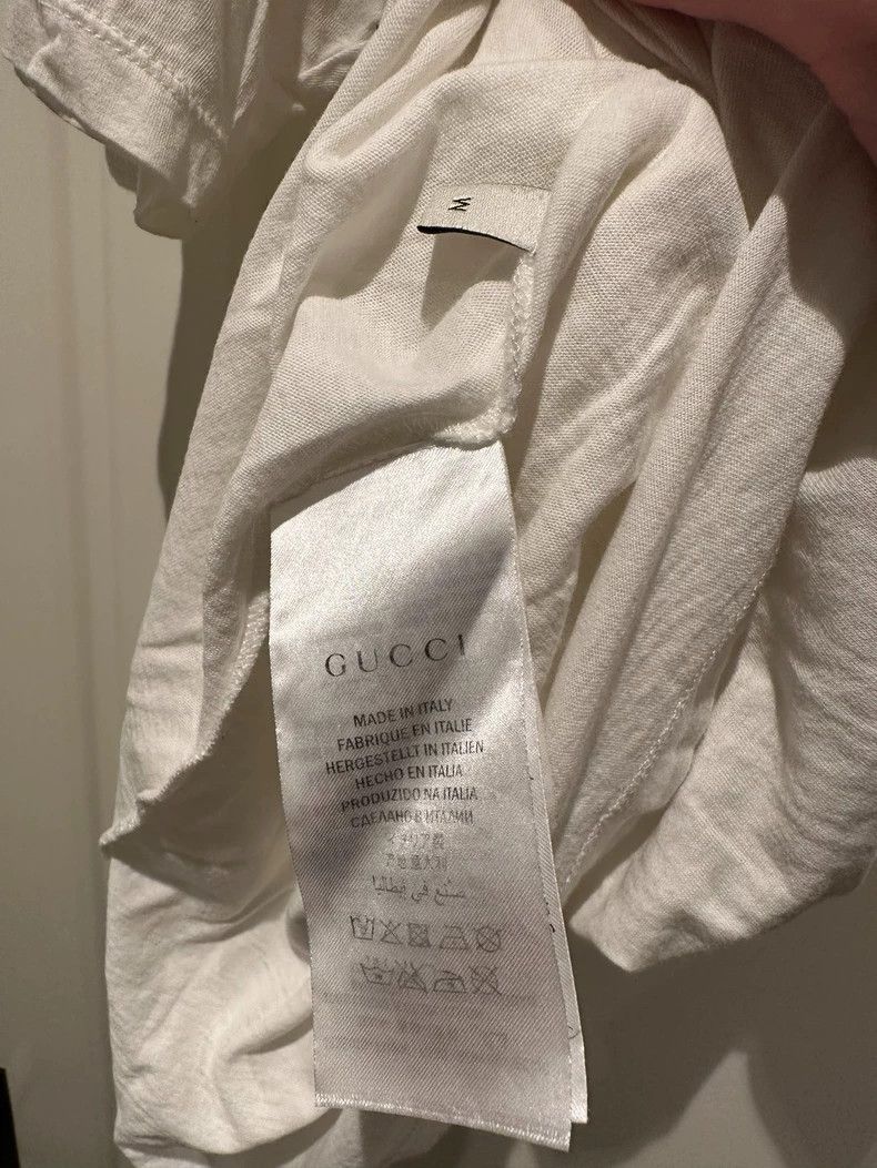 Gucci Gucci Vintage Logo T-Shirt with Floral Embroidery- DMC Size US M / EU 48-50 / 2 - 7 Thumbnail