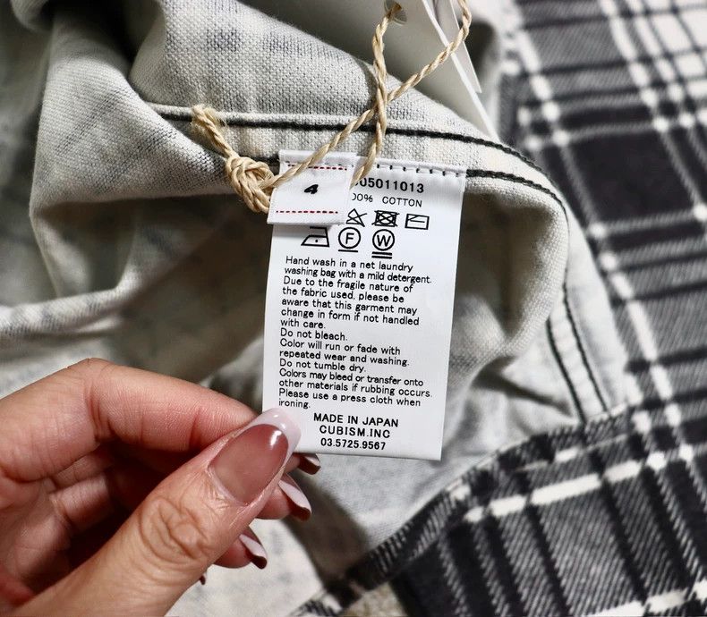Visvim Visvim Four Corners Check Long Sleeve Shirt- DMC Size US M / EU 48-50 / 2 - 7 Thumbnail
