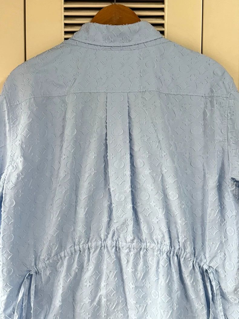 Louis Vuitton LV Louis Vuitton Blue Embroidered Shirt Size 34- DMC Size US S / EU 44-46 / 1 - 4 Thumbnail