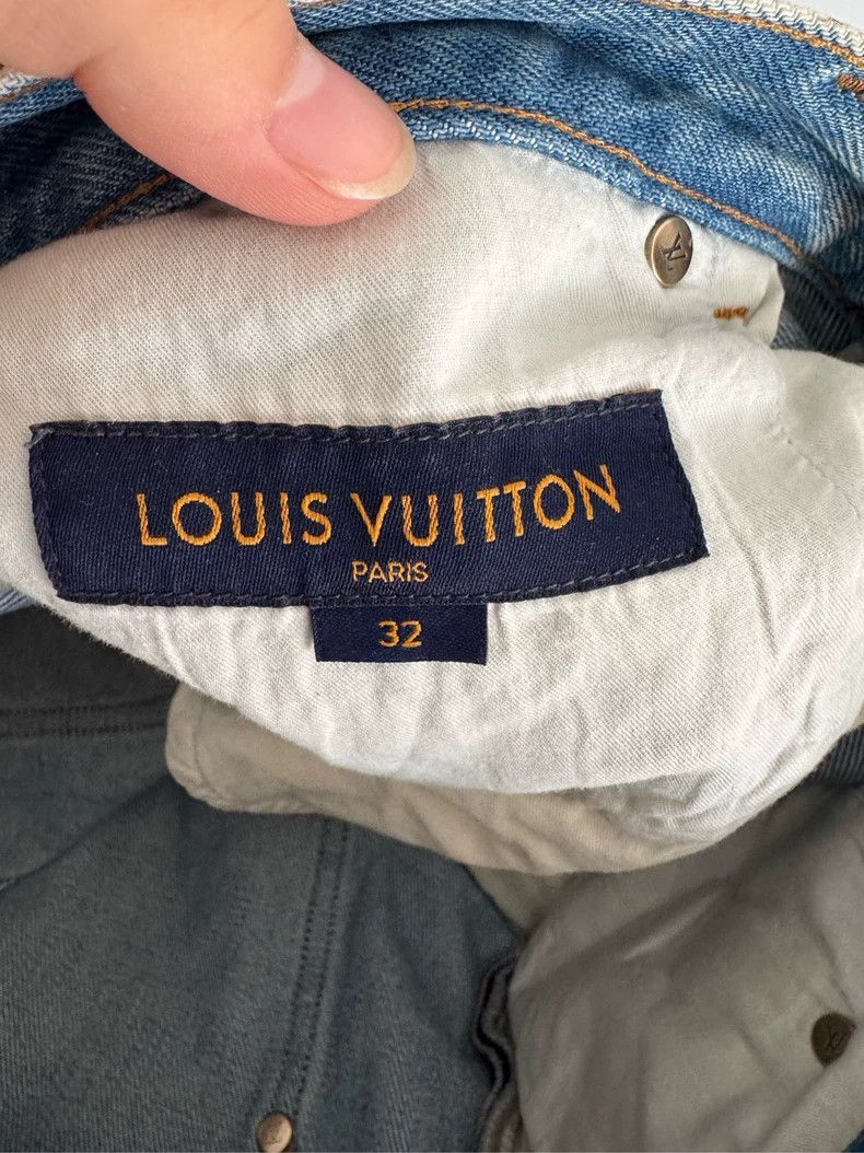 Louis Vuitton Light Blue LV Jeans Size 32 for Fall- DMC Size US 32 / EU 48 - 4 Thumbnail