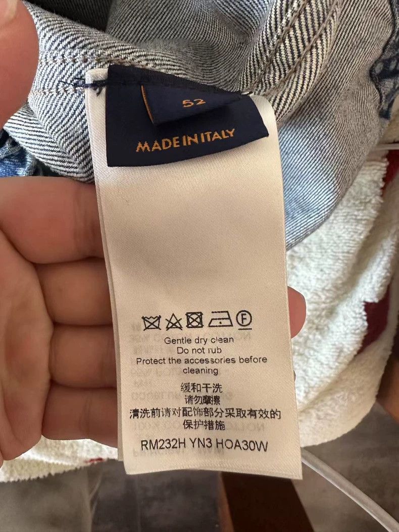 Louis Vuitton LV x Yayoi Kusama Zip Denim Jacket- DMC Size US L / EU 52-54 / 3 - 4 Thumbnail