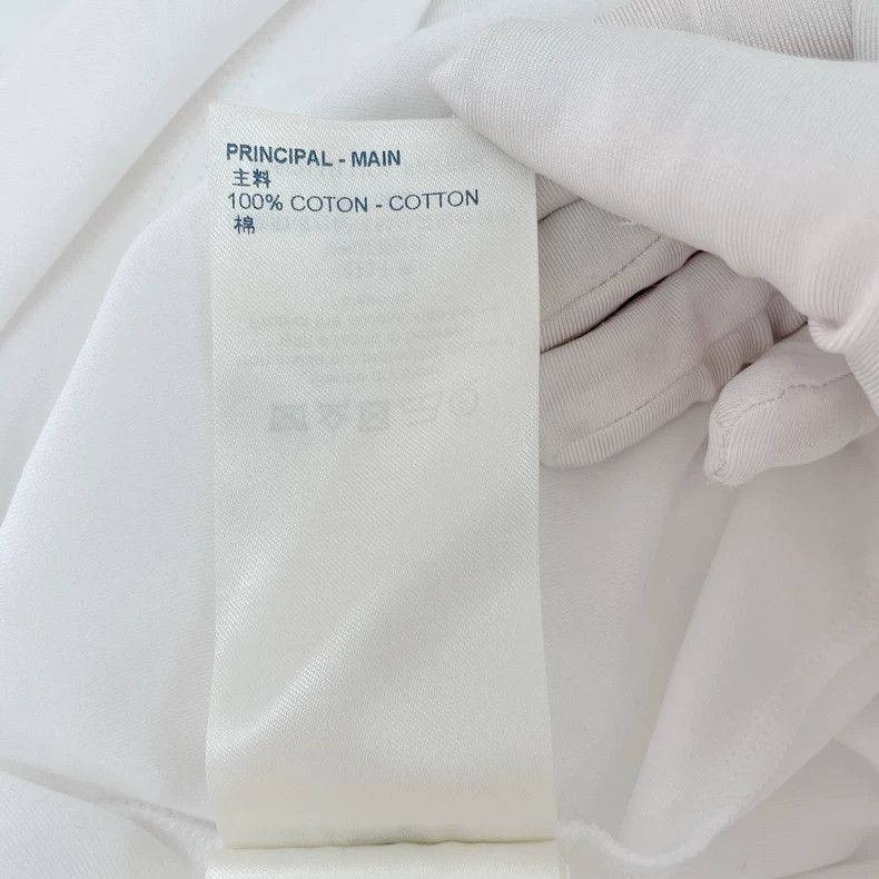 Louis Vuitton Louis Vuitton White Logo T-Shirt Size M- DMC Size US M / EU 48-50 / 2 - 8 Thumbnail