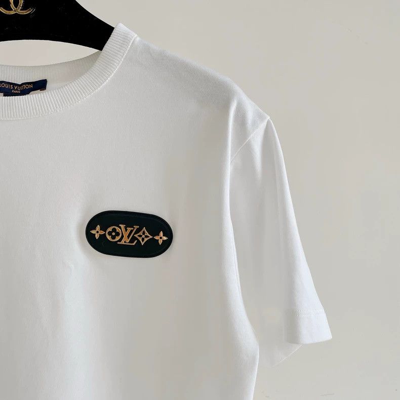 Louis Vuitton Louis Vuitton White Logo T-Shirt Size M- DMC Size US M / EU 48-50 / 2 - 3 Thumbnail