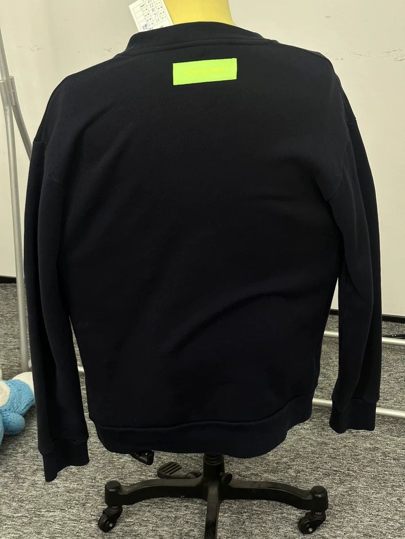 Louis Vuitton Louis Vuitton Navy Blue Sweatshirt with Embroidery- DMC Size US XL / EU 56 / 4 - 2 Thumbnail
