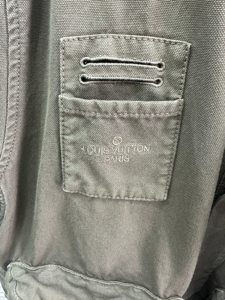 Louis Vuitton Military Style Vest with Multiple Pockets- DMC Size US L / EU 52-54 / 3 - 3 Thumbnail