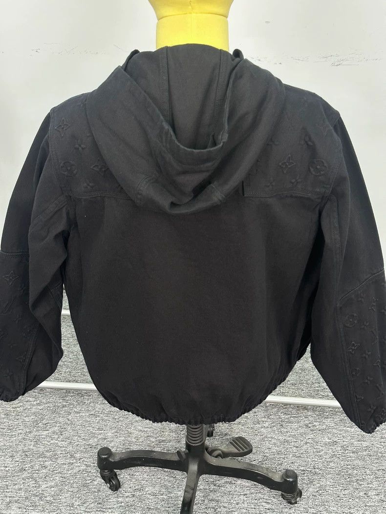 Louis Vuitton Louis Vuitton Monogram Denim Jacket with Hood- DMC Size US L / EU 52-54 / 3 - 2 Thumbnail