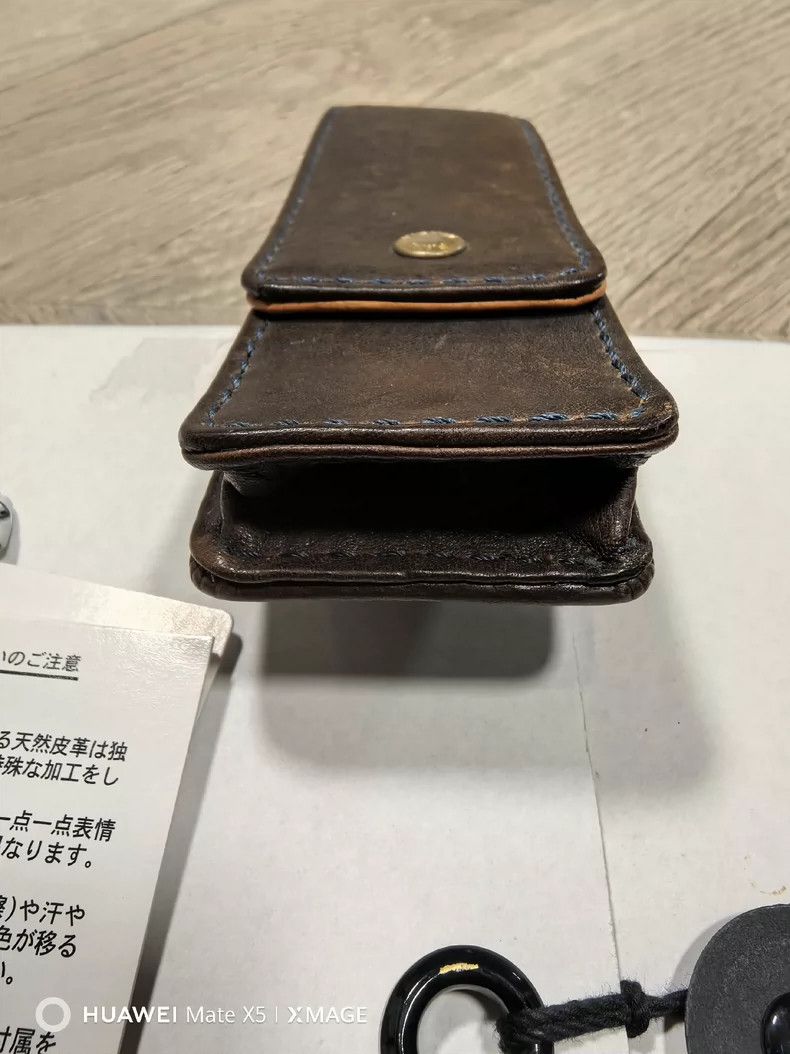 Visvim VISVIM Veggie Pen Case in Wild Bison Leather- DMC Size ONE SIZE - 8 Thumbnail